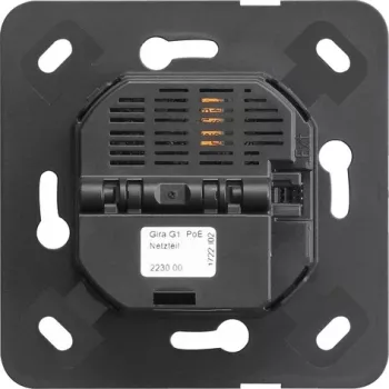 Gira PoE Τροφοδοτικό G1, 15,4 W, Ράγα DIN, 100-240 V AC σε 48-57 V DC, IEEE 802.3af 223000