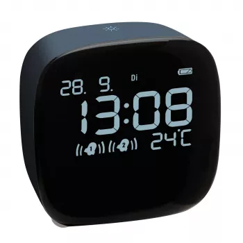 TFA Dostmann 60.2034.06 Ξυπνητήρι Quartz Νυχτερινό μπλε με 2 ώρες αφύπνισης