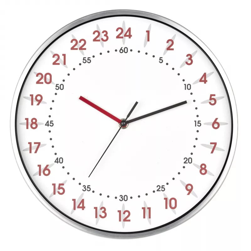 TFA Dostmann 60.3069.02 Ρολόι τοίχου Quartz 304 mm x 48 mm Αλουμίνιο