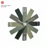 TFA Dostmann 60.3020.04 Ρολόι τοίχου Quartz 400 mm Ελιά πράσινο συρόμενος δείκτης δευτερολέπτων