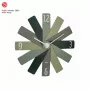 TFA Dostmann 60.3020.04 Ρολόι τοίχου Quartz 400 mm Ελιά πράσινο συρόμενος δείκτης δευτερολέπτων