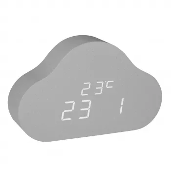 TFA Dostmann 60.2040.15 παιδικό ξυπνητήρι quartz γκρι