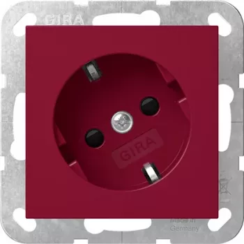 Gira 4418108 πρίζα SCHUKO 30° με αυξημένη προστασία επαφής, System 55, λευκό