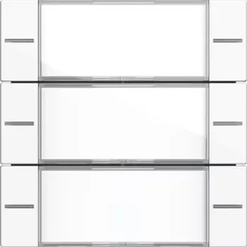 Gira 577303 Σετ πλήκτρων 3-fach για Tastsensor 4, λευκό γυαλιστερό