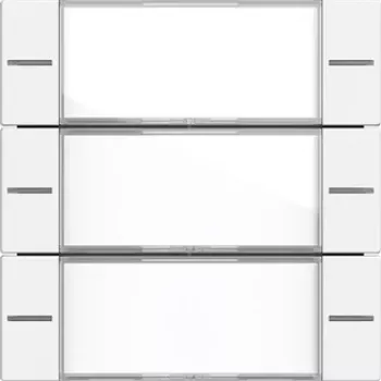GIRA 577327 σετ πλήκτρων 3-fach μαύρο ματ για Touch Sensor 4, System 55
