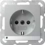 GIRA 417026 πρίζα SCHUKO με φωτισμό προσανατολισμού LED, System 55