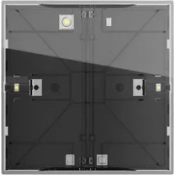 Gira Tastsensor 4 Komfort 1 απλός OneKNX αισθητήρας αφής KNX με οθόνη, ανθρακί 534100