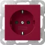 Gira System 55 Πρίζα SCHUKO κόκκινο 4455108