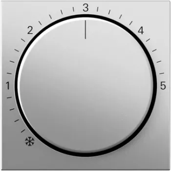 Gira E2 Πλήκτρο ανοξείδωτο, ματ, 1 απλό, για System 55 2706600