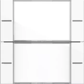 Gira 577203 Σετ πλήκτρων 2 απλό για Tastsensor 4, λευκό γυαλιστερό