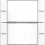 Gira 577203 Σετ πλήκτρων 2 απλό για Tastsensor 4, λευκό γυαλιστερό