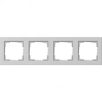 Gira Standard 55 Πλαίσιο κάλυψης, 4 θέσεων, γκρι 021437