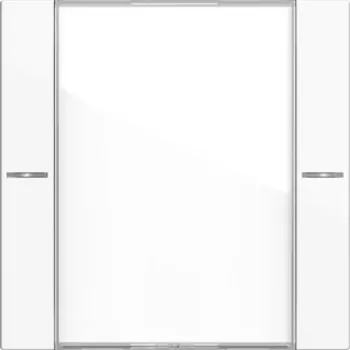 GIRA 577103 σετ πλήκτρων 1 απλό για αισθητήρα αφής 4, λευκό γυαλιστερό