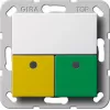 GIRA 291503 Σετ κλήσης έκτακτης ανάγκης για γραφείο System 55 Λευκό