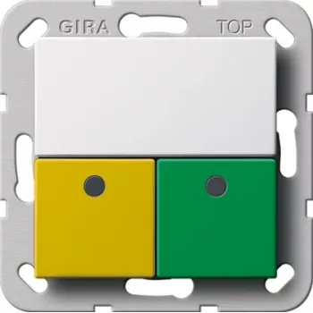 GIRA 291503 Σετ κλήσης έκτακτης ανάγκης για γραφείο System 55 Λευκό