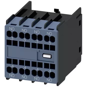 Siemens SIRIUS Μπλοκ βοηθητικού διακόπτη 4 κλειστών επαφών (3RH2911-2FA40)