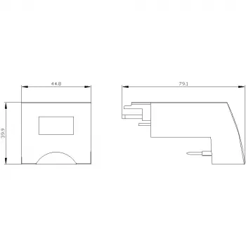 SIEMENS SIRIUS 3RV2917-5AA00 Σύνδεσμος για διακόπτες ισχύος S00, ακροδέκτης ελατηρίου, απλή διαμόρφωση