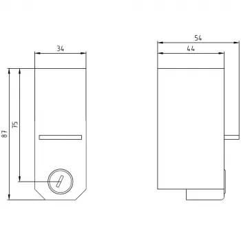 Siemens SIRIUS Κάλυμμα ακροδεκτών 3TX65263B Διαφανές