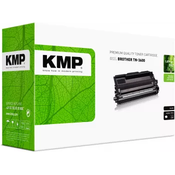 KMP Τόνερ Brother TN-3600 Μαύρο 3000 Σελίδες Ανακατασκευασμένο 1272,0000