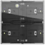 Gira Αισθητήρας αφής 4.70 Comfort 2-πλός One KNX 534200