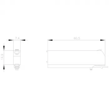 Siemens 3ZY1122-1BA00 Ακροδέκτης σειράς, 6 τεμ.