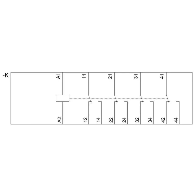 Siemens SIRIUS LZX ρελέ βύσματος 24V AC 4CO 6A LZX:PT570524