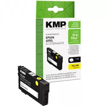 KMP 1656,4009 συμβατή μελανοταινία κίτρινη για Epson T0714