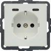 Hager Berker Q.x πρίζα SCHUKO με USB-C PD 20W, πολικό λευκό 48156089