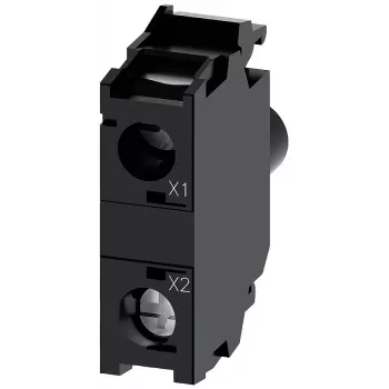 Siemens SIRIUS ACT Μονάδα LED με ενσωματωμένο LED, AC/DC 6-24V, Κίτρινο (3SU14011BG301AA0)