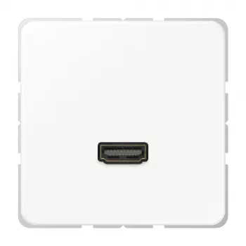 JUNG Πολυμέσα πρίζα HDMI Alpinweiß MA CD 1112 WW (MACD1112WW)