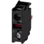 Siemens SIRIUS ACT μονάδα επαφής 3SU1400-1AA10-1MA0, 1 NO + 1 NC, βιδωτός ακροδέκτης, 500 V AC/DC