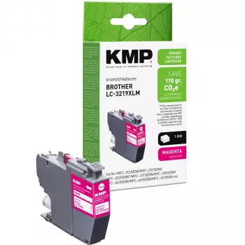 KMP PRINTTECHNIK 1538,4006 συμβατό δοχείο μελανιού magenta υψηλής απόδοσης για Canon PIXMA