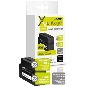 KMP XVantage μαύρο δοχείο μελανιού με χρωστική συμβατό με HP 953XL (L0S70AE) 1747,4081