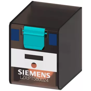 Siemens SIRIUS LZX PT580024 ρελέ βύσματος, 5 αλλαγών, πηνίο 24V DC, 6A