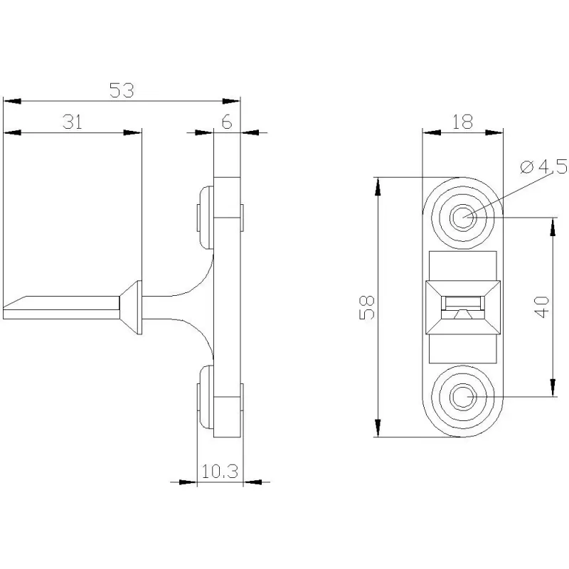 Siemens Separate Actuator για κάθετη τοποθέτηση 3SE50000AV02