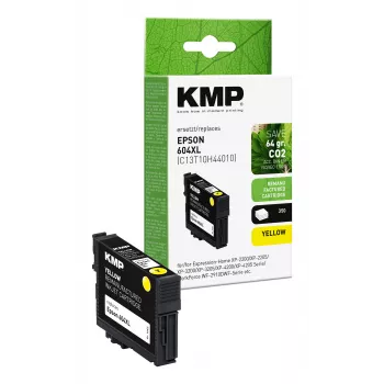 KMP κίτρινο δοχείο μελανιού συμβατό με Epson T10H4 (1662,4009)