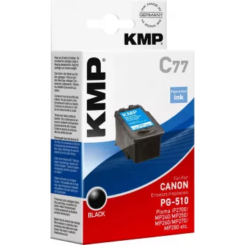 KMP C77 μαύρο συμβατό δοχείο μελανιού 9 ml για Canon PIXMA MP230 MP237 MP252 MP258 MP270 MP282 MP499 MX350 MX360 MX410 MX420 1511.4001