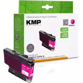 KMP ματζέντα μελανοδοχείο συμβατό με brother LC-3239XLM (1543,4006)