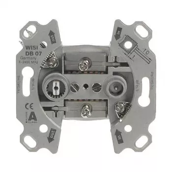 Busch-Jaeger 0231-102 Πρίζα κεραίας, πρίζα διέλευσης 2 οπών 2CKA000230A1555