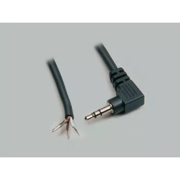 BKL Electronic 1101054 Σύνδεσμος βύσματος στερεοφωνικού jack 3,5 mm, 3 ακίδων, συγκόλληση, μεταλλικό περίβλημα