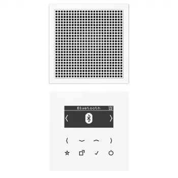 JUNG DABLS1BTWW Smart Radio DAB+ με Bluetooth, μονοφωνικό, λευκό αλπικό
