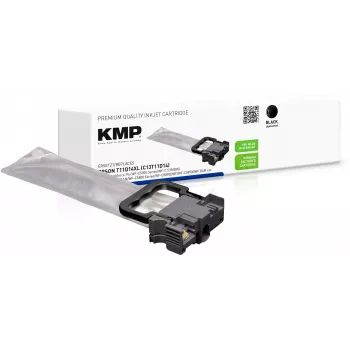 KMP PRINTTECHNIK Συμβατό μαύρο δοχείο μελανιού για Epson T11D1 XL (Υψηλή απόδοση, 1100 σελίδες) 1664,4001