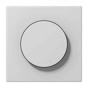 Jung LS1740LG Κάλυμμα περιστροφικού dimmer με κουμπί, δουροπλάστ, ανοιχτό γκρι