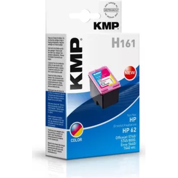 KMP H161 Tri-Colour Δοχείο μελανιού (Cyan, Magenta, Κίτρινο) για HP 62 – 4,5 ml 1741.4830