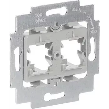Busch-Jaeger 1820 Πλαίσιο τοποθέτησης για 2 Modular Jacks, Γκρι (2CKA001753A8057)