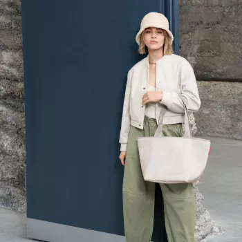 Reisenthel Shopper M Teddy Sand Τσάντα αγορών 15L ZS1042
