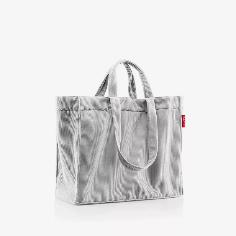 reisenthel Softshopper Cord Γκρι Τσάντα ώμου Πολυεστέρας 47x38,5 cm GR7084