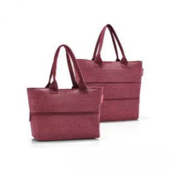Reisenthel shopper e1 Τσάντα αγορών Twist Maroon 12L RJ3104