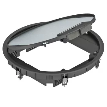 OBO Bettermann GESR9 U 9 Καθολική μονάδα συσκευής, 9 θέσεων, θερμογαλβανισμένος χάλυβας 7405532