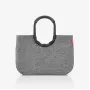 reisenthel loopshopper L Καλάθι Αγορών, Twist Silver, 25 L, Πλαίσιο Αλουμινίου, Πολυεστέρας OR7052